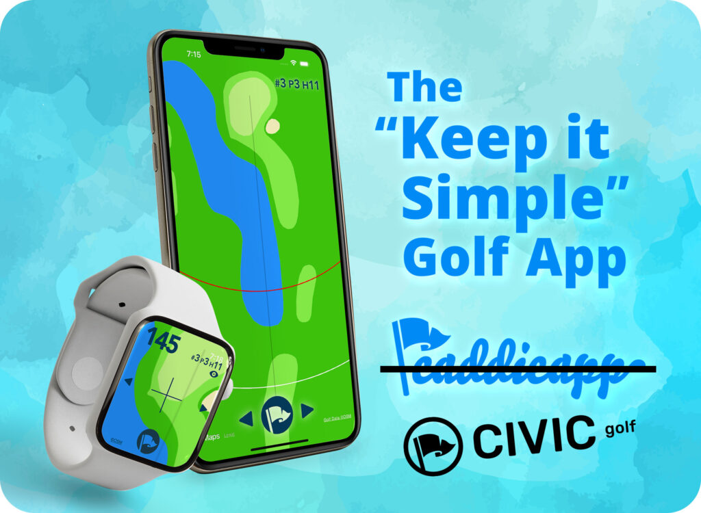 CIVIC golf on Apple Watch and iPhone